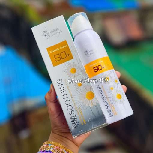 Chamomile Shoothing Essence, Moisturizing, Isolating And Protecting Sunscreen Spray SPF 50+