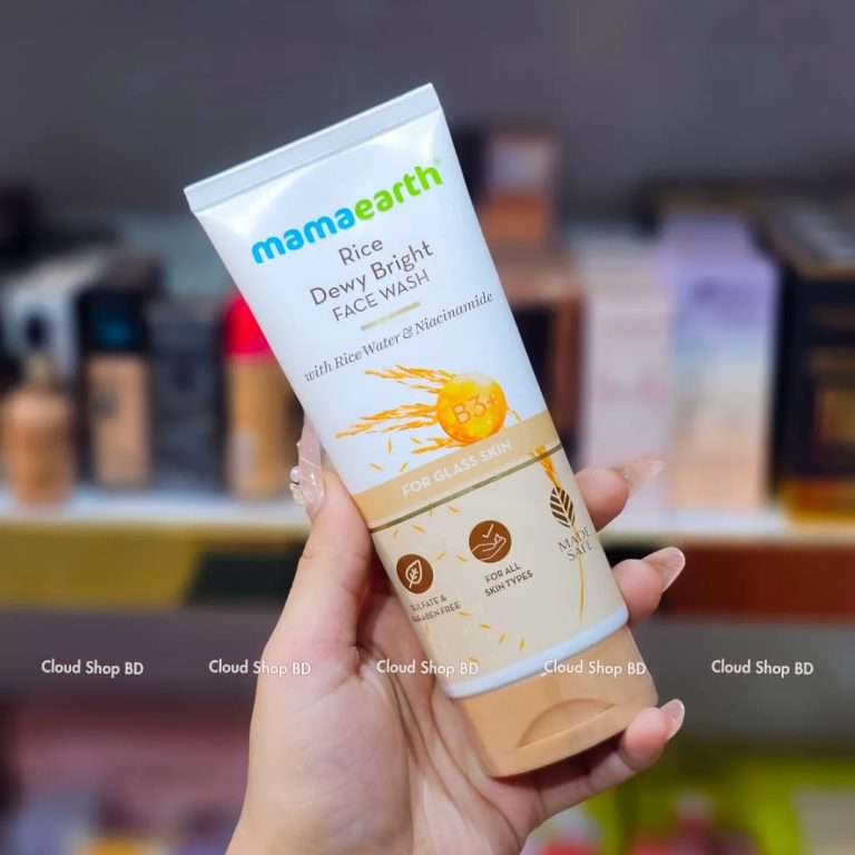 Mamaearth Rice Face Wash With Rice Water & Niacinamide