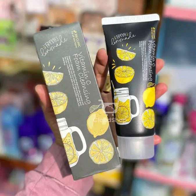 3w Clinic Vitamin C Foam Cleansing- 100ml