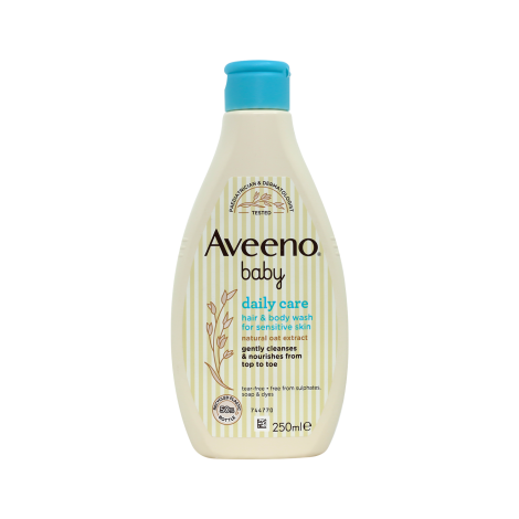 Aveeno Baby Daily Care Hair & Body Wash – 250m