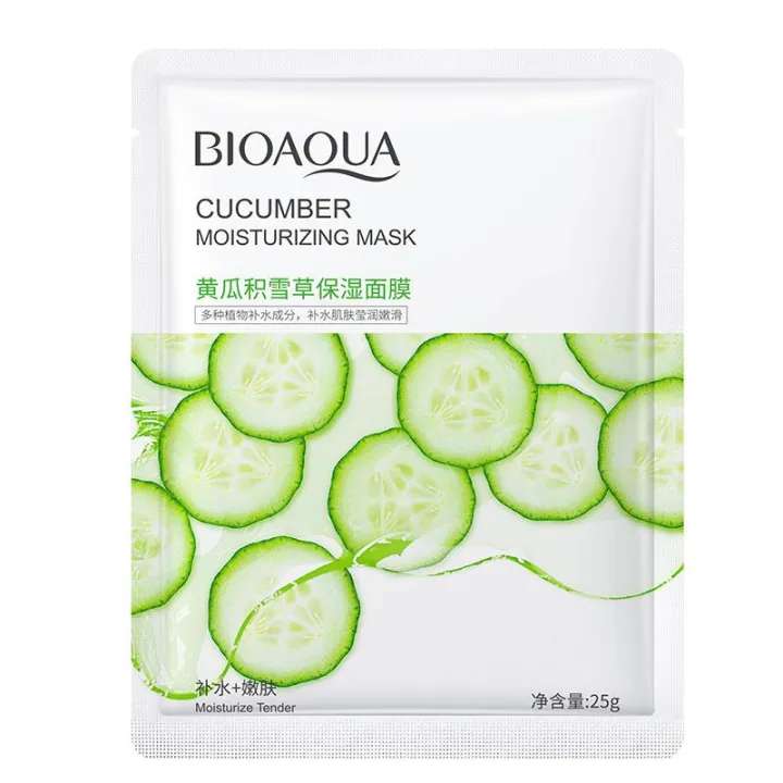 BIOAQUA Cucumber Moisturizing Nourishing Sheet Mask