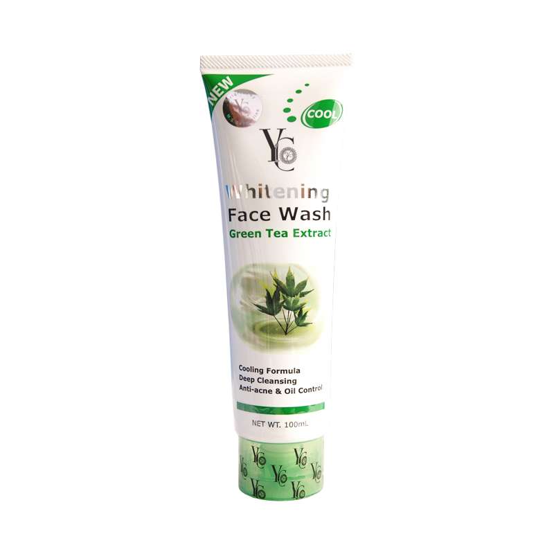 YC Whitening Face Wash Green Tea Extract