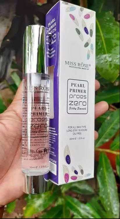 Miss Rose Pearl Primer Pores Zero Silky Smooth - 30ml