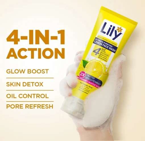 Lily Lemon Facewash 100ml