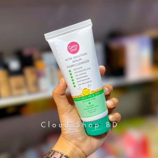 Cathy Doll Acne Solution Serum Foam Cleanser 100ml