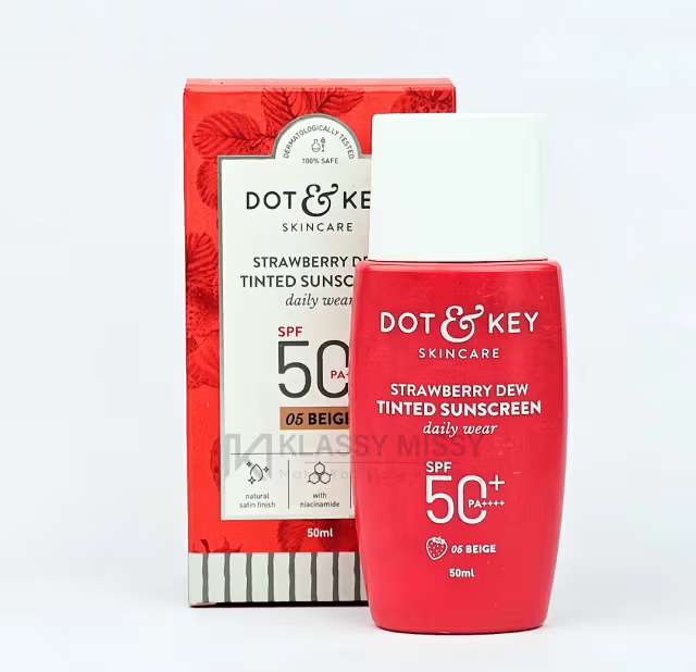 Dot & Key Strawberry Dew Tinted Sunscreen 50ml SPF 50+ PA++++