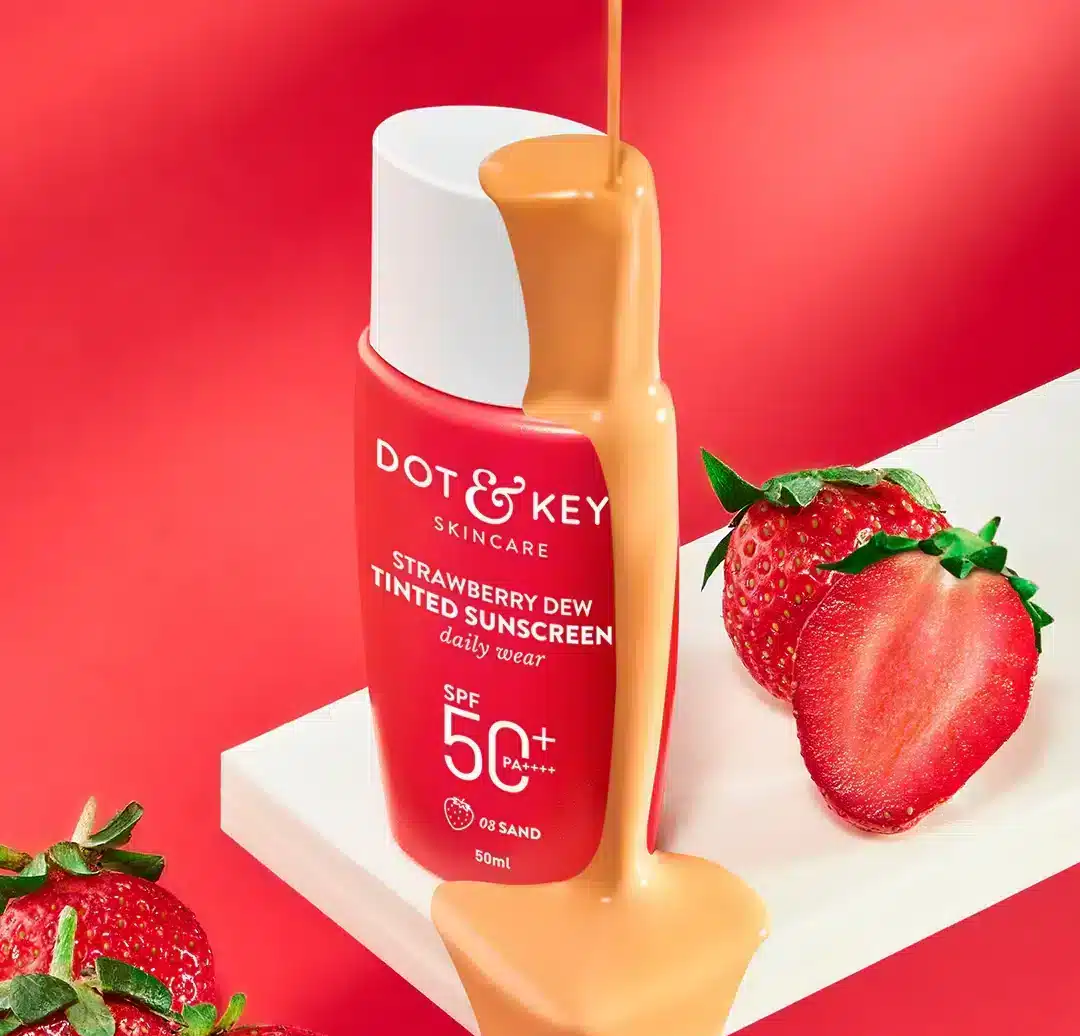 Dot n Key Strawberry Dew Tinted Sunscreen SPF 50+ PA++++